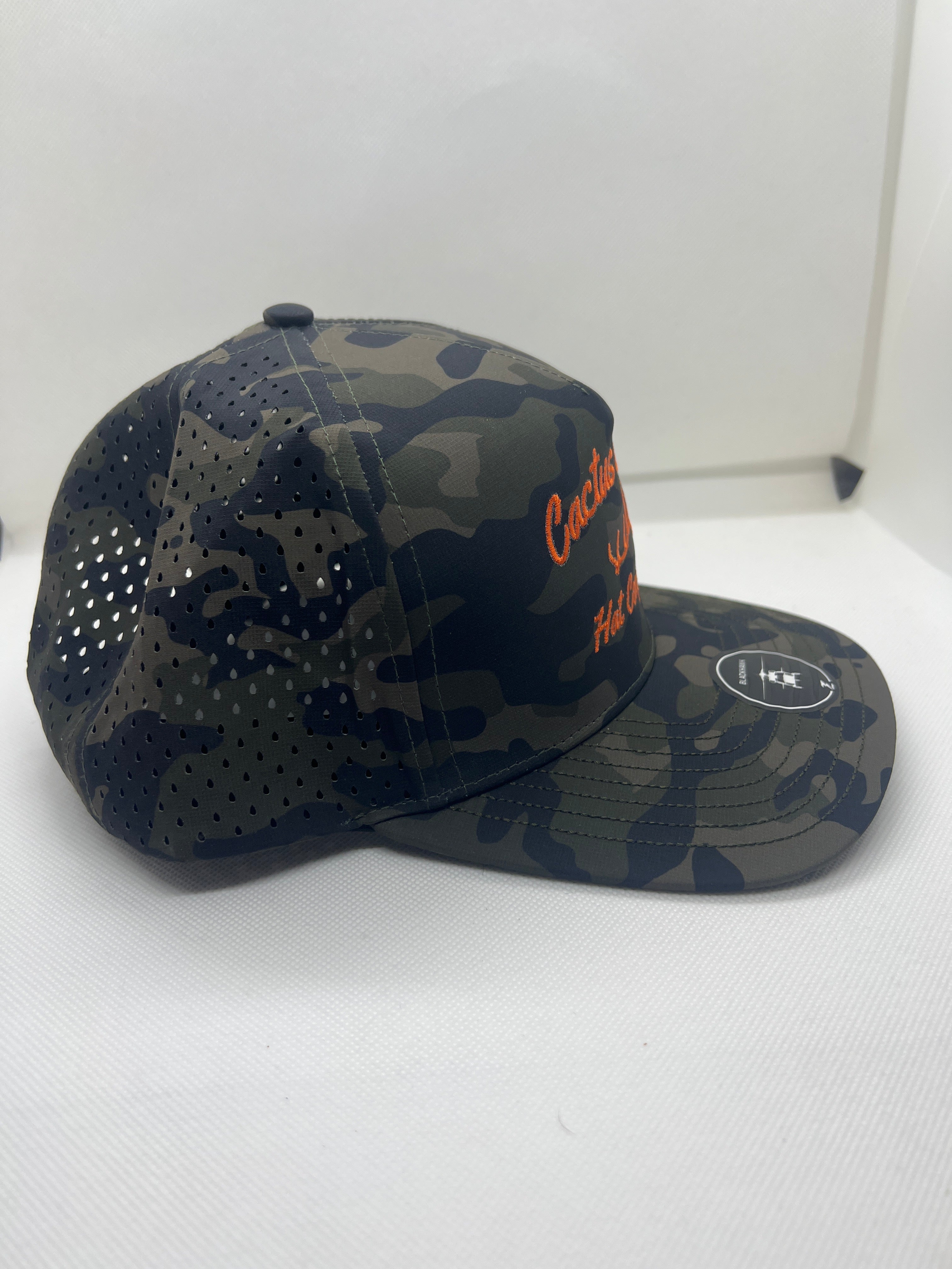 Shed Cactus SnapBack - green camo/orange