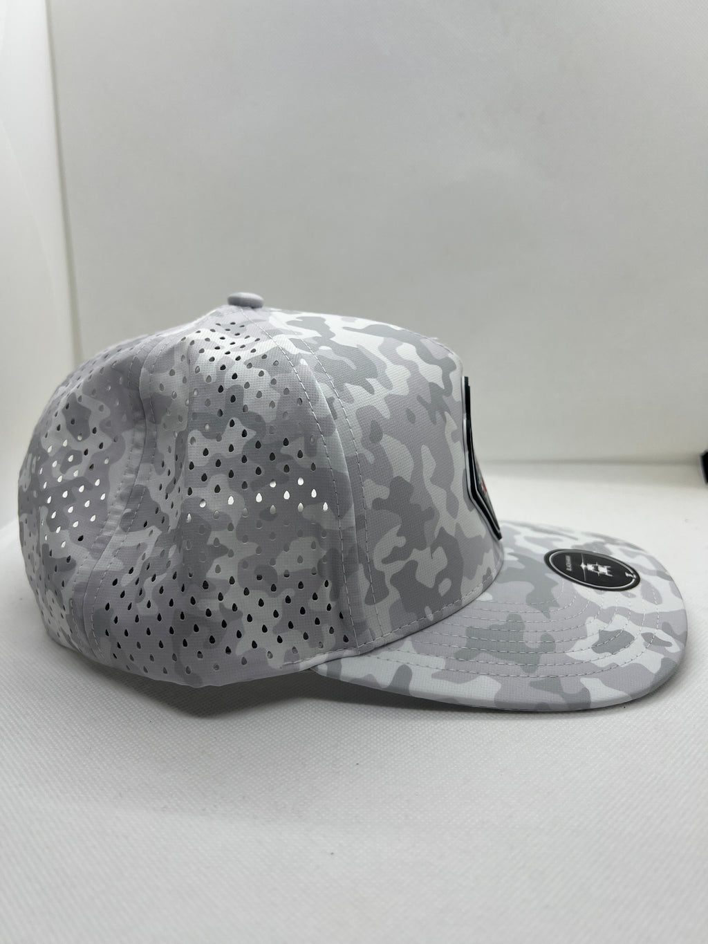 PVC diamond patriot SnapBack - white camo