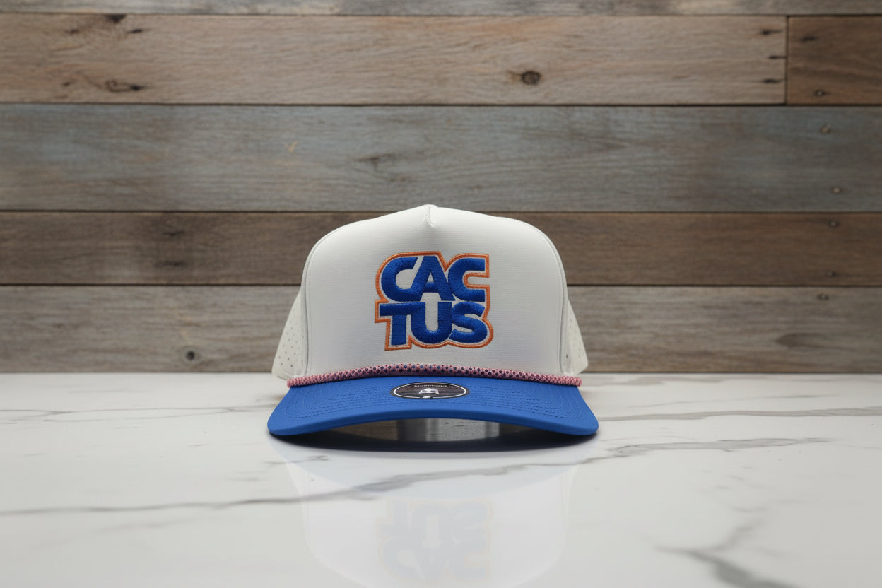CAC-TUS SnapBack - white/blue/orange