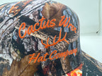 Shed Cactus SnapBack - camo/orange