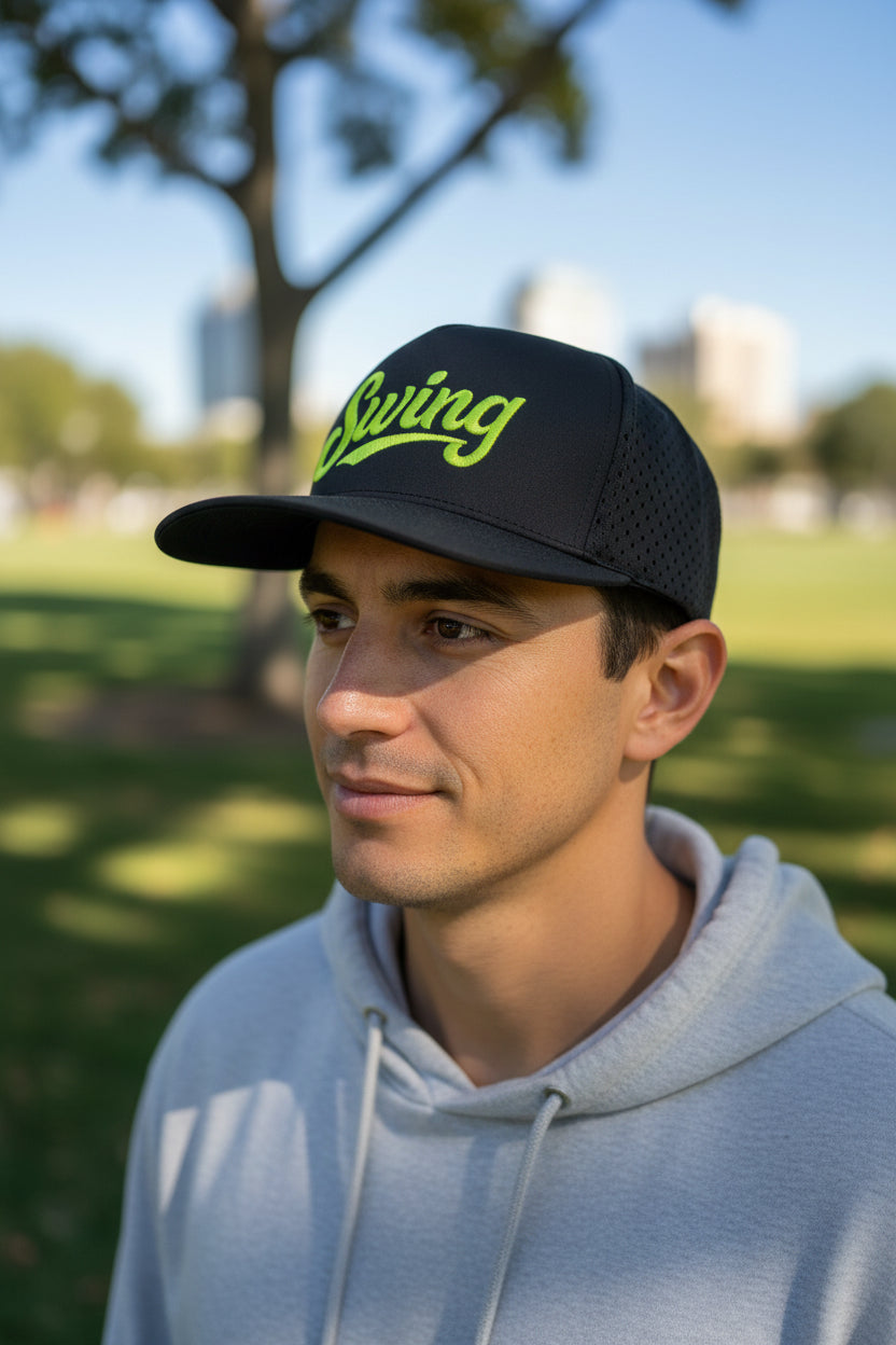 Swing SnapBack - Black/green
