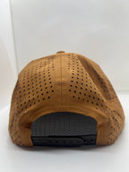 Stripes SnapBack - brown/black + rope