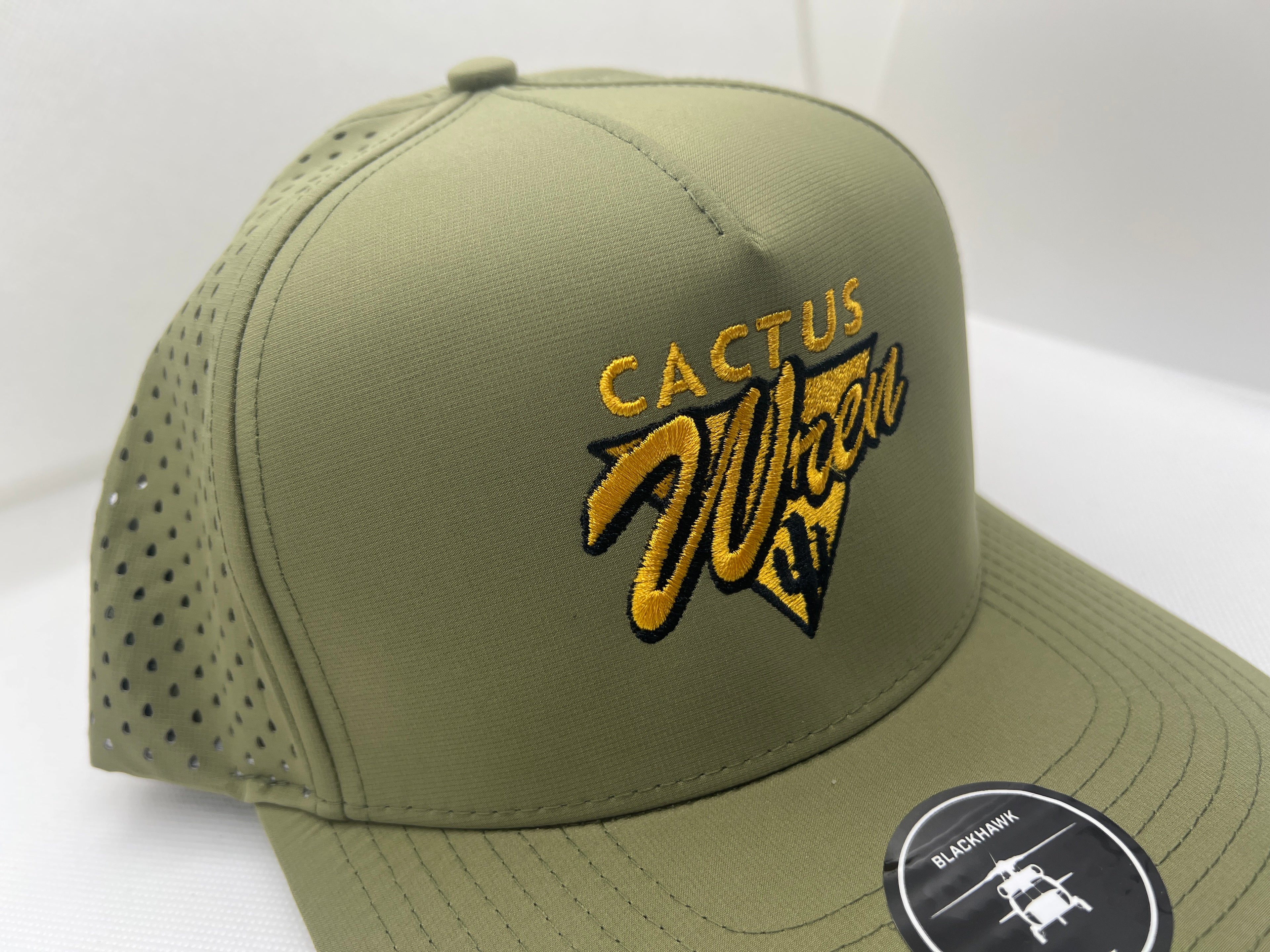 Tri Cactus SnapBack - green/yellow