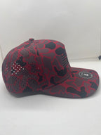 Stripes SnapBack - red camo/black