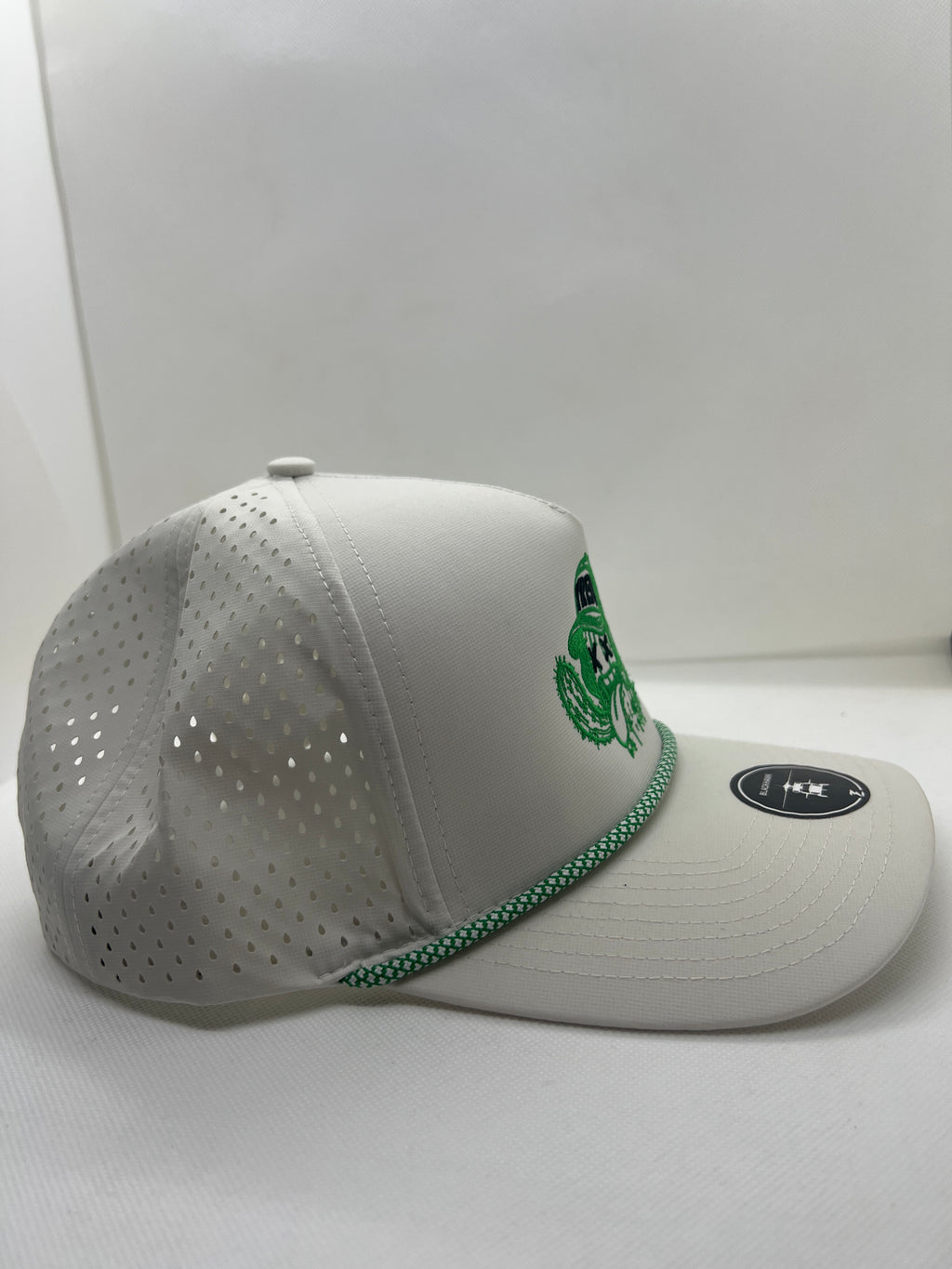DJ Cactus SnapBack - White/Green