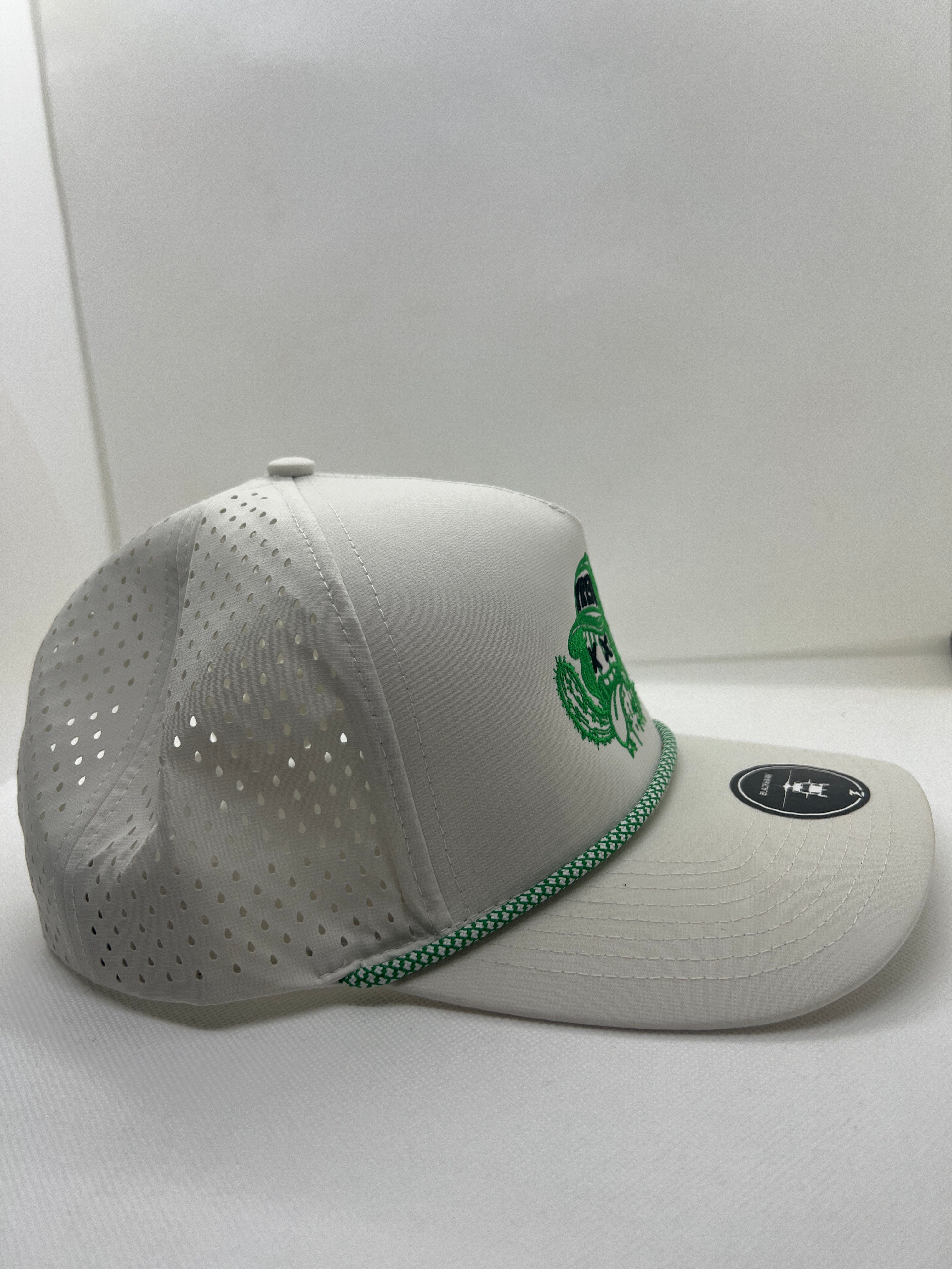 DJ Cactus SnapBack - White/Green