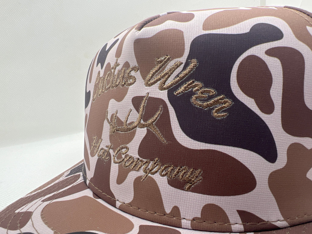 Shed Cactus SnapBack - brown camo