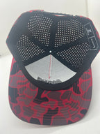 Stripes SnapBack - red camo/black