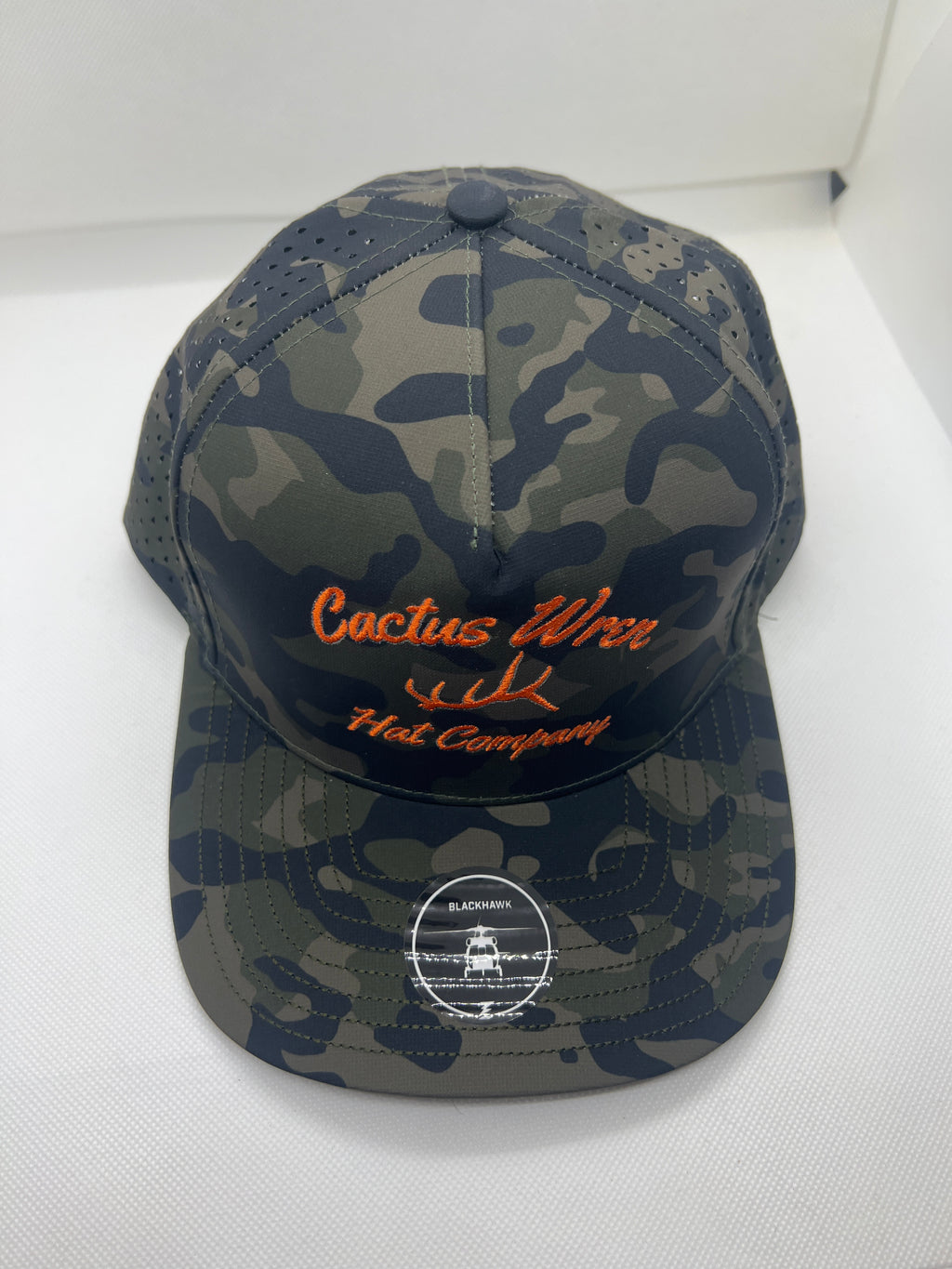 Shed Cactus SnapBack - green camo/orange