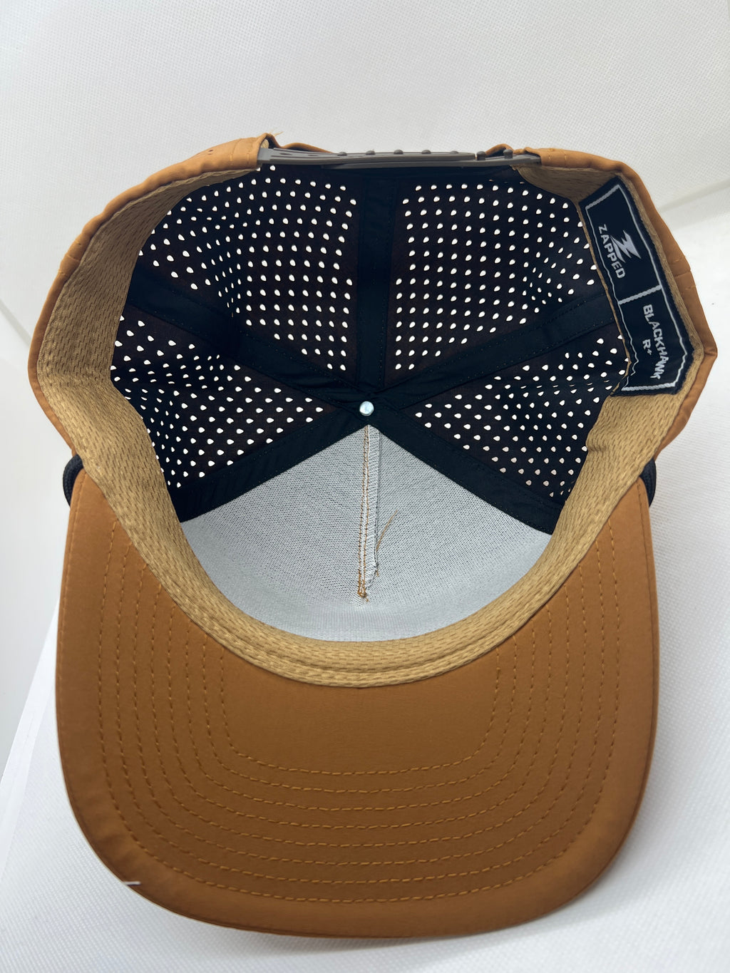Rectangle diamond SnapBack - Brown/black + rope