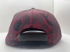 Stripes SnapBack - red camo/black