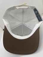Stripes SnapBack - white/brown + rope