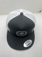 Ranch circle trucker - gray/white