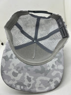Rectangle diamond SnapBack - white camo/black