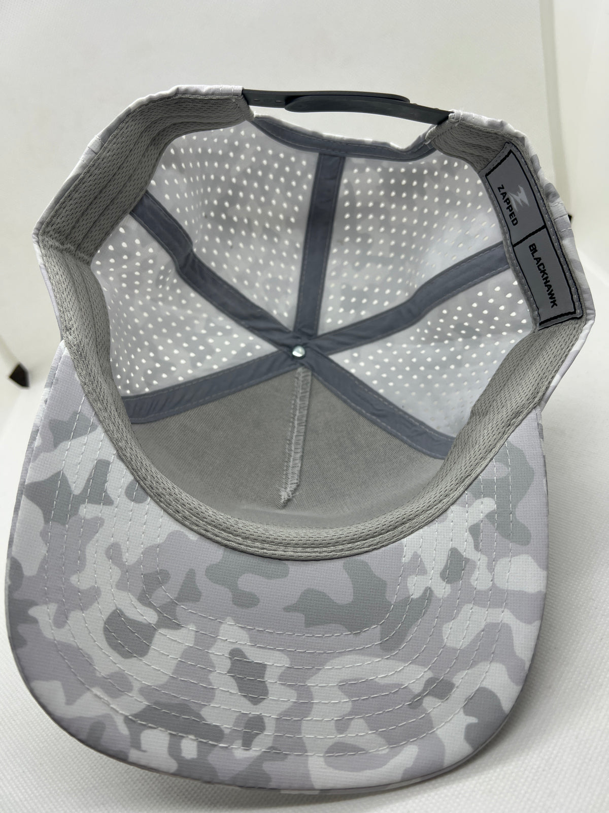 PVC diamond patriot SnapBack - white camo
