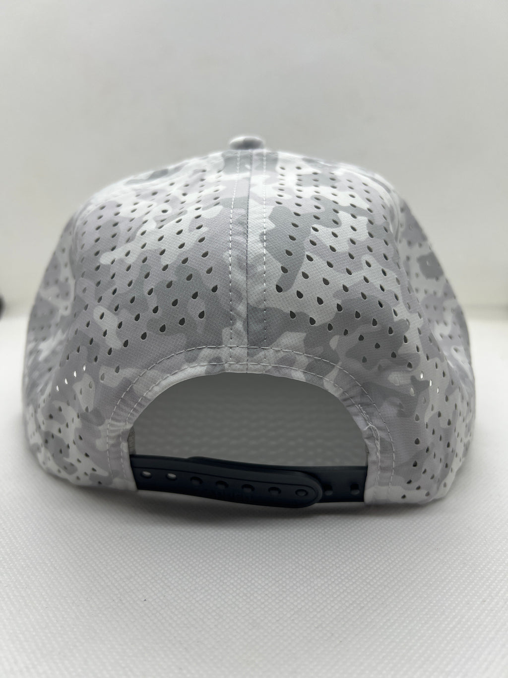 Rectangle diamond SnapBack - white camo/black