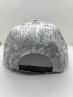Rectangle diamond SnapBack - white camo/black
