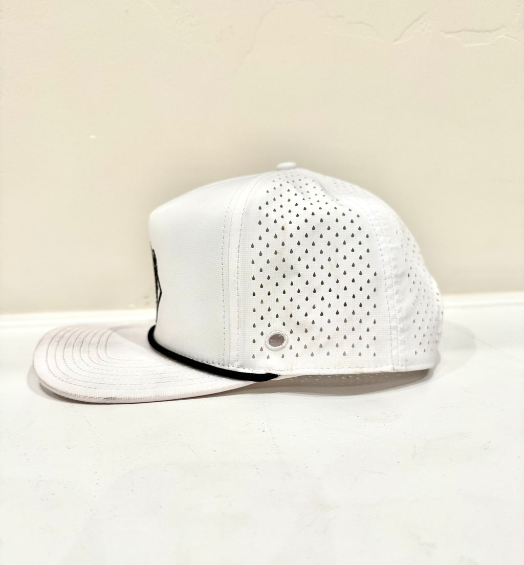 OG Logo White Performance Golf Hat