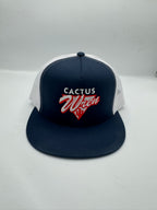 Tri Cactus Trucker - Navy/white/red