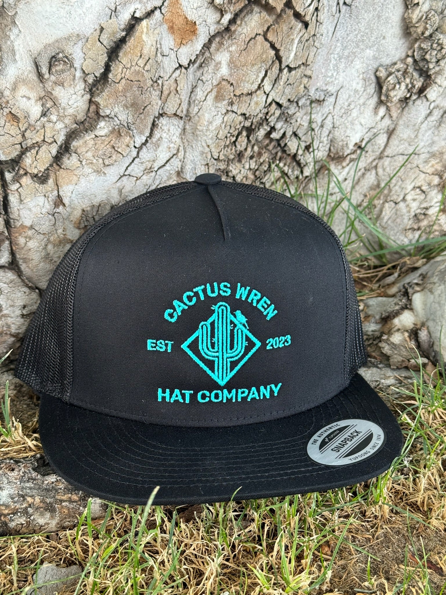 Ranch Logo in Black/Turquoise
