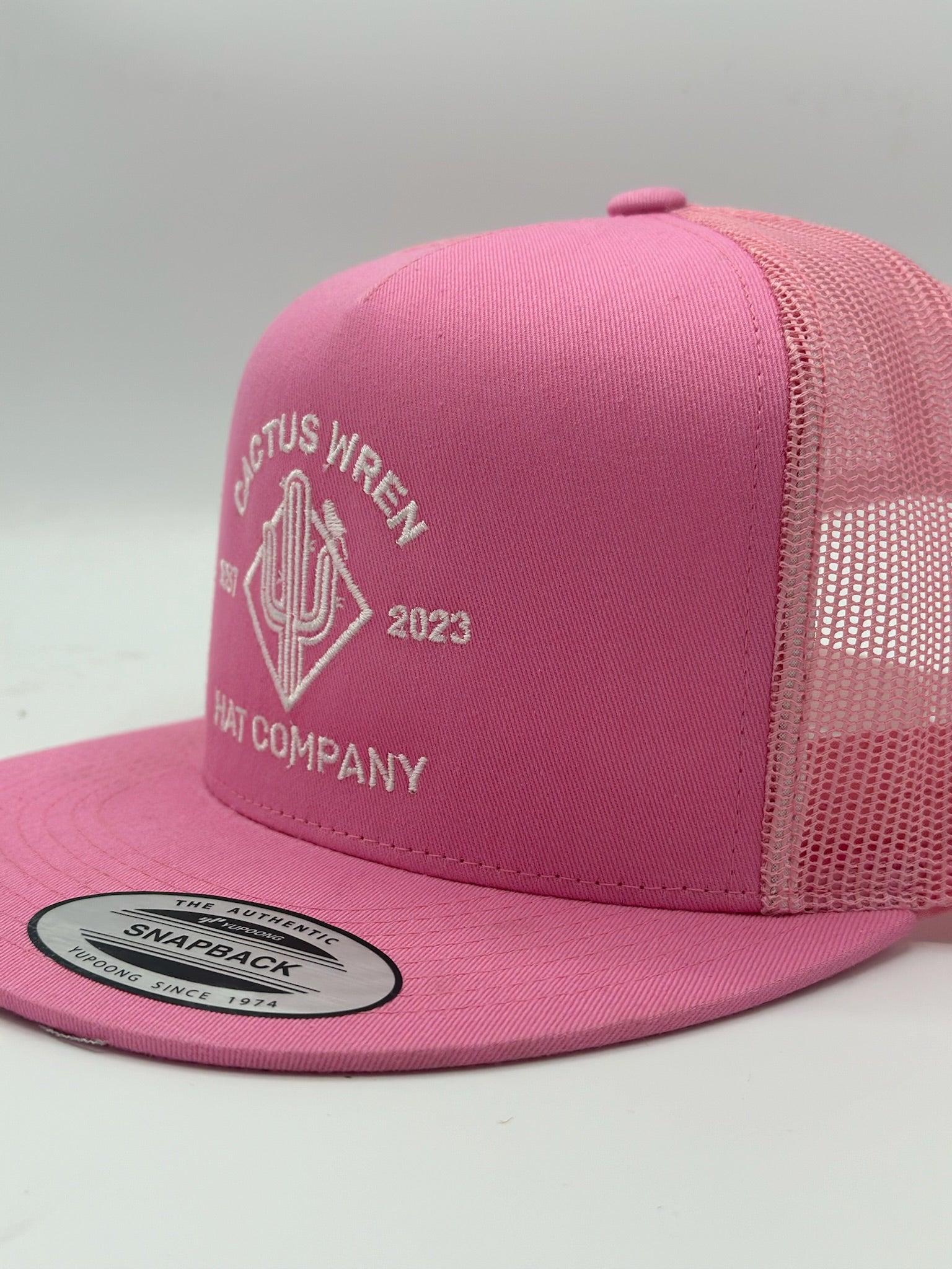 Ranch Logo in pink/white