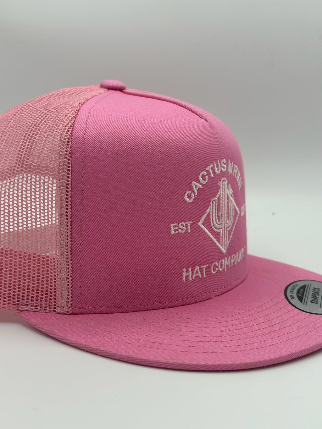 Ranch Logo in pink/white