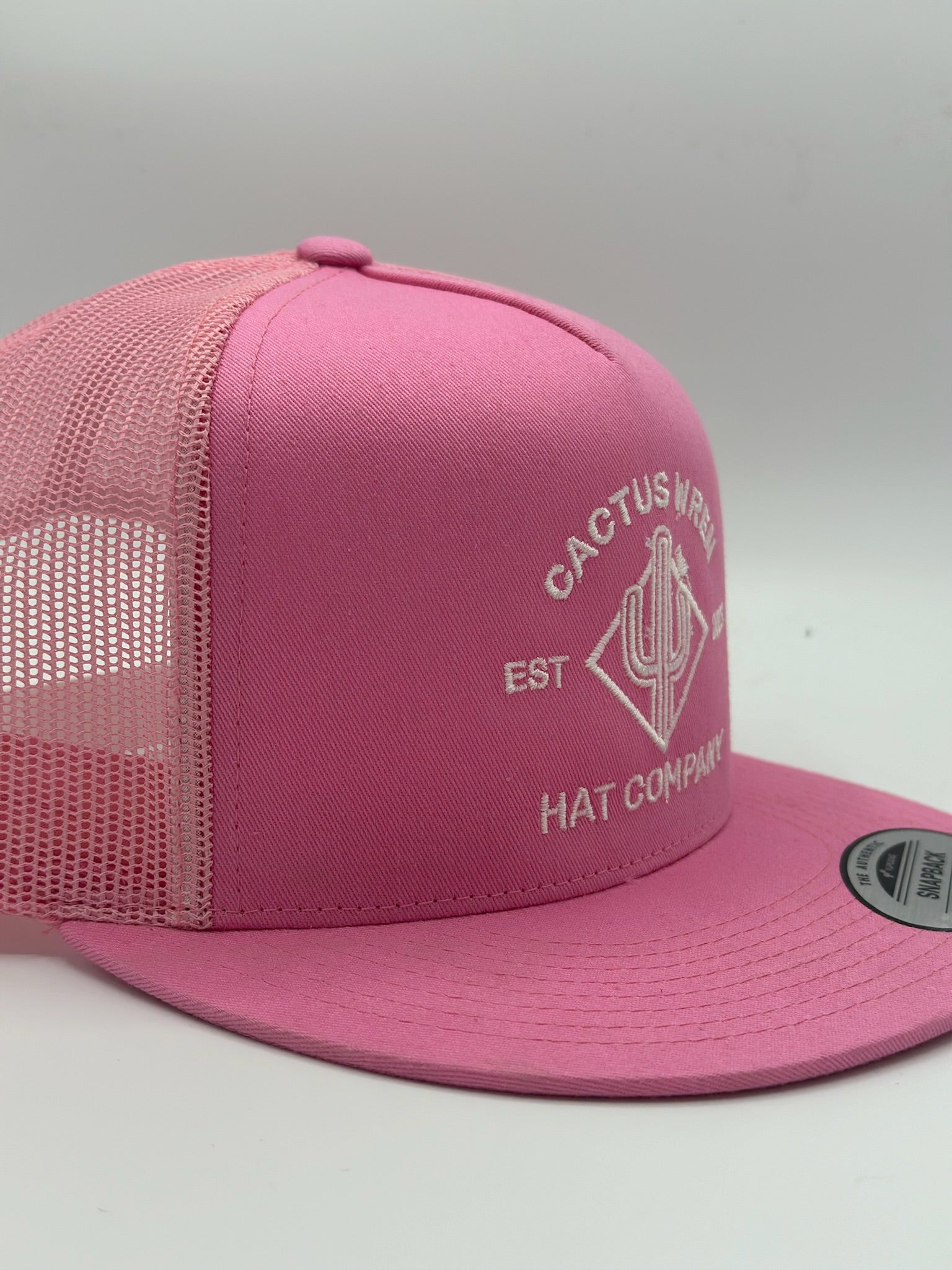 Ranch Logo in pink/white