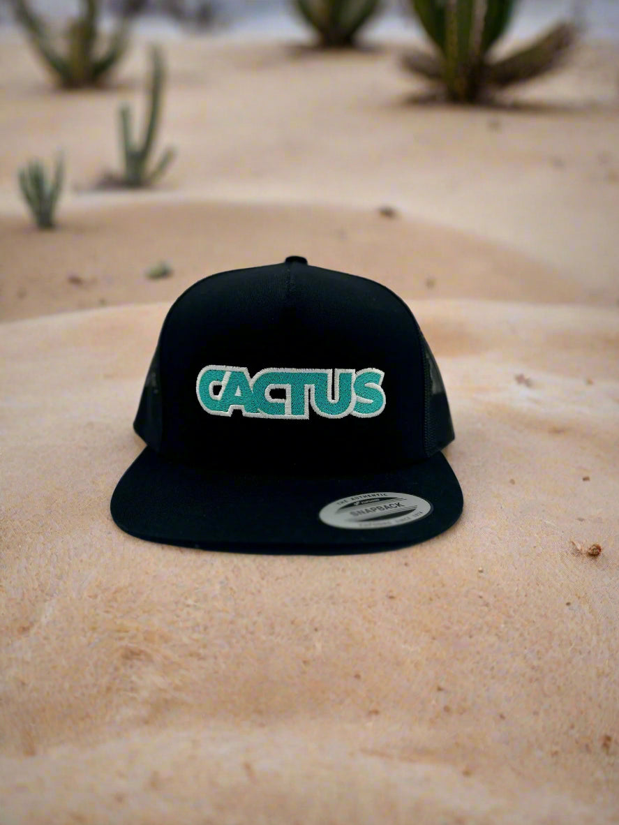 CACTUS Logo in black/turquoise