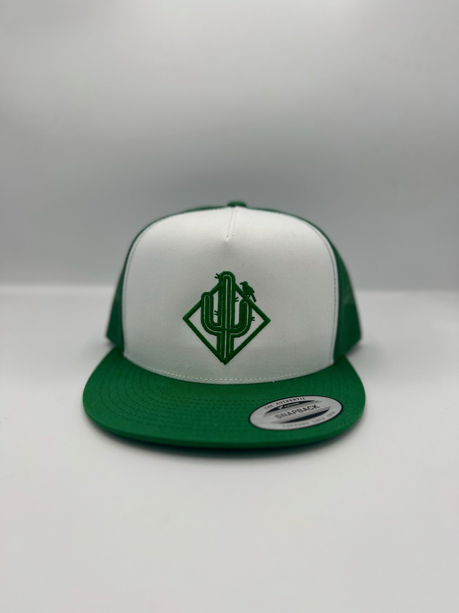 OG Logo on green/white