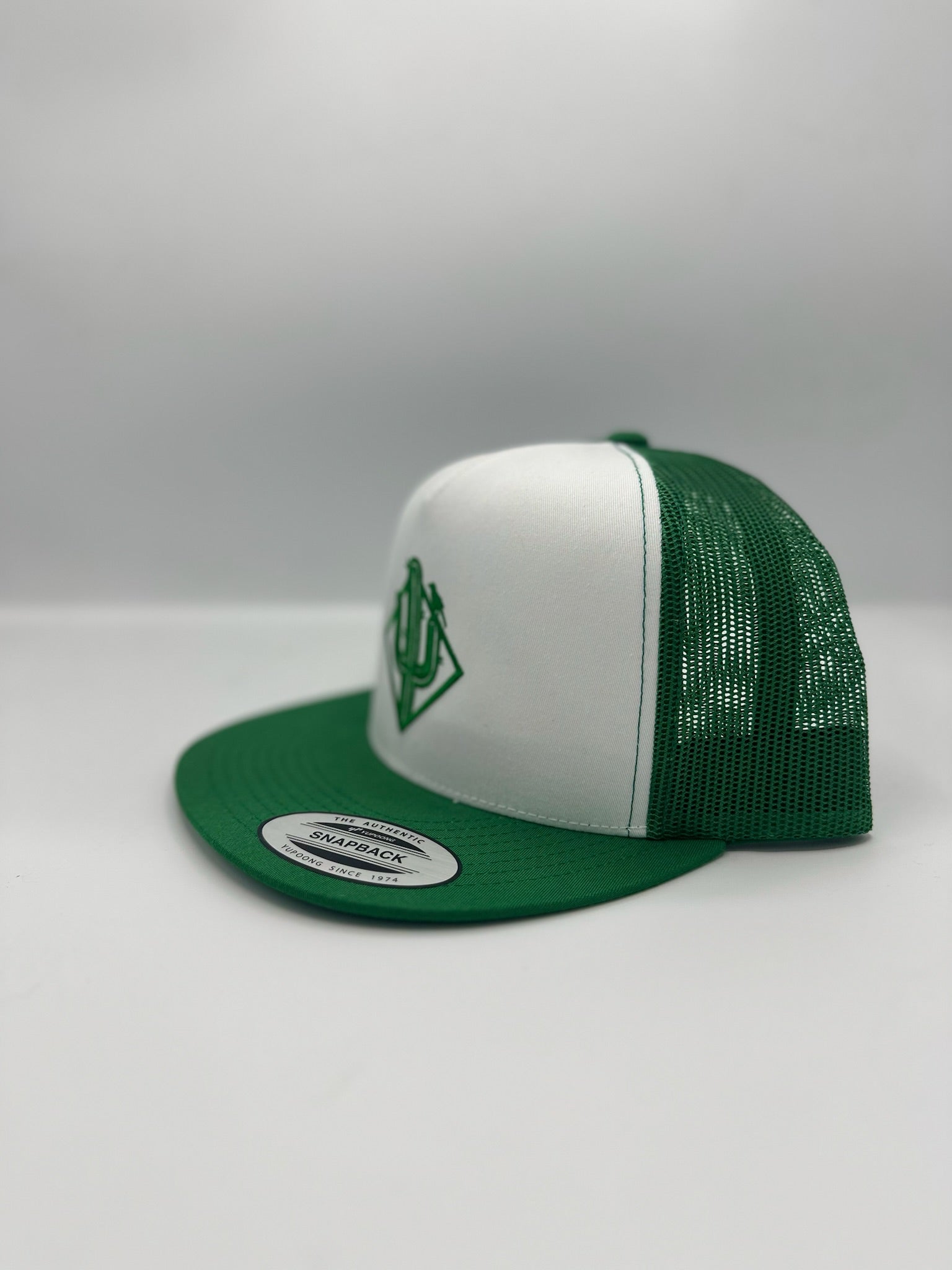 OG Logo on green/white