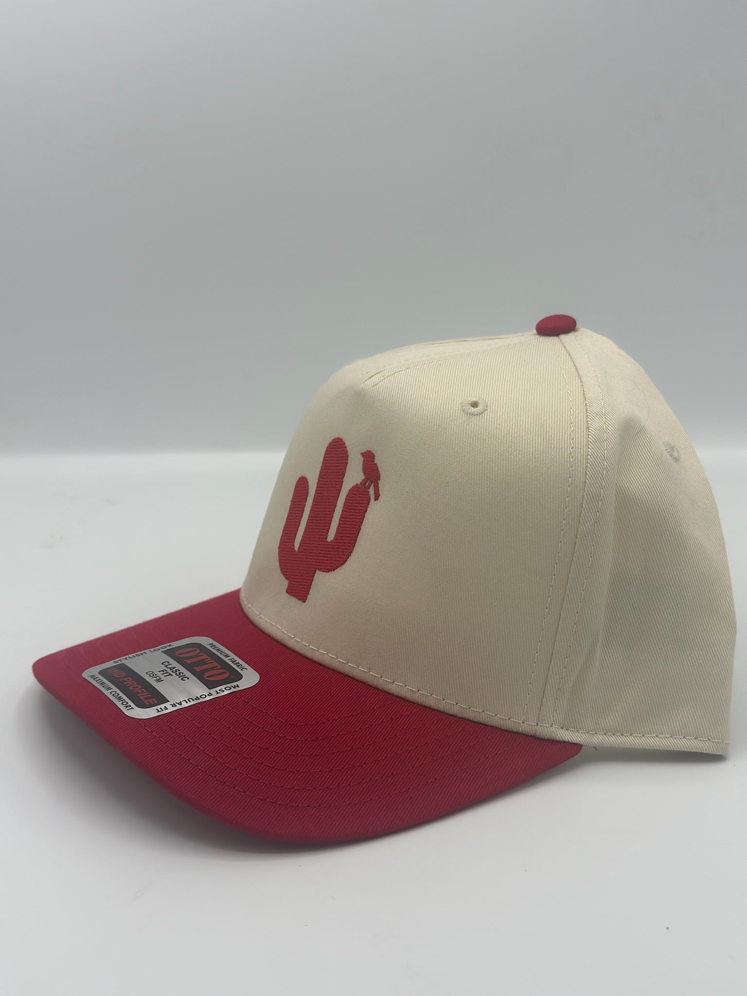 Solo Cactus in khaki/red