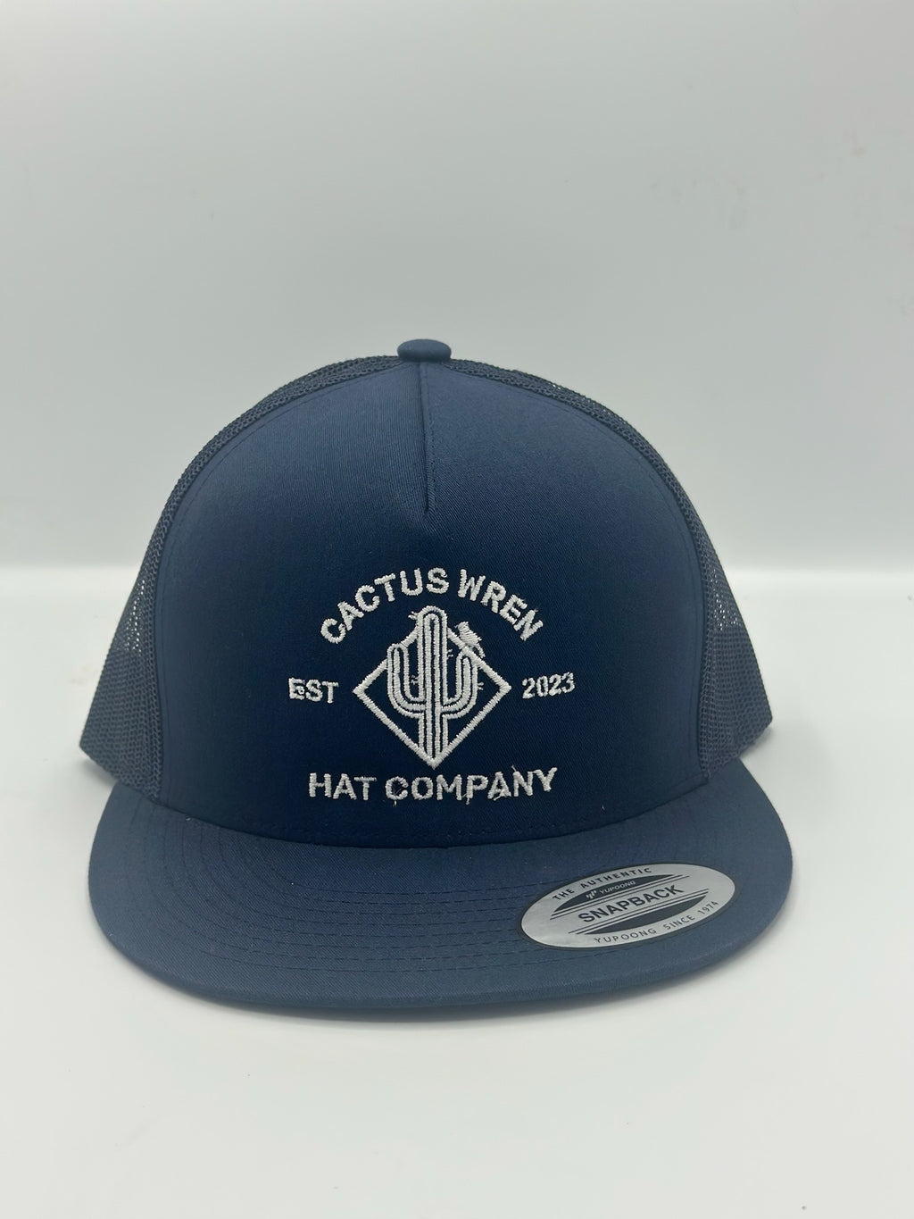 Ranch Logo in Navy/White
