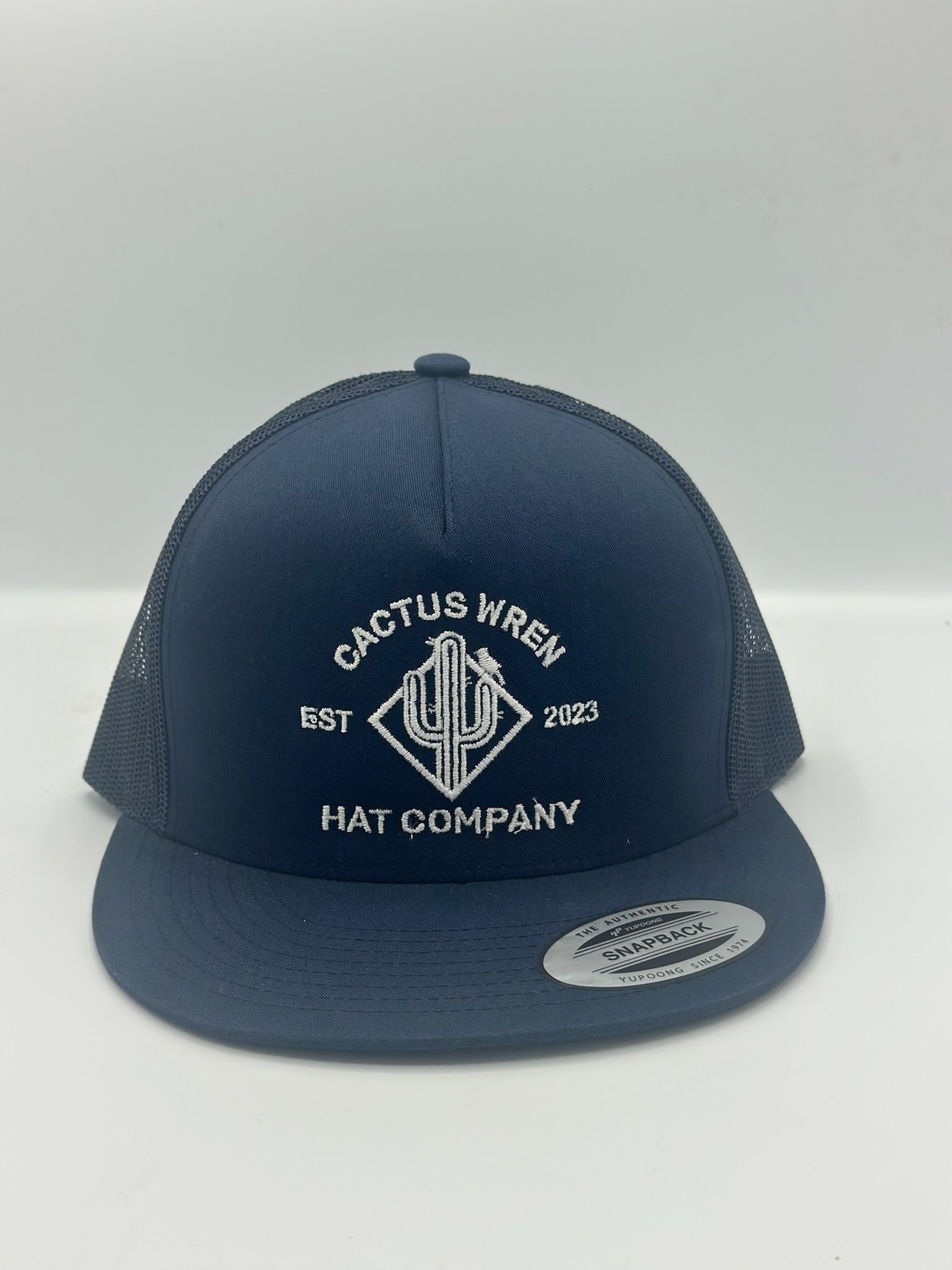 Ranch Logo in Navy/White