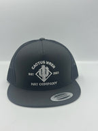 Ranch style trucker - Charcoal/White