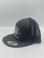 Ranch style trucker - Charcoal/White