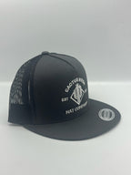 Ranch style trucker - Charcoal/White